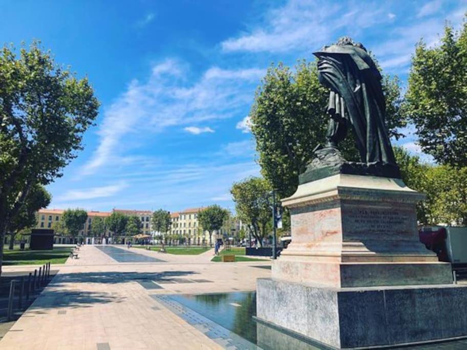 Charmant T2 Atypique, Renove Béziers Dış mekan fotoğraf